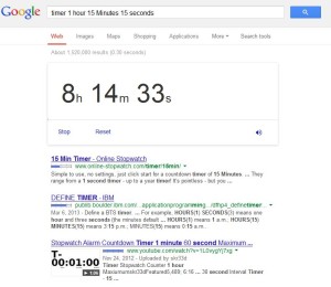 google timer