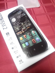 Wiko Cink Peax 2 verpackt