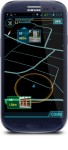 So sieht die Karte in Ingress aus