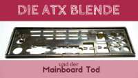 ATX Blende Mainboard PC Gehäuse Tech Blog Addis Techblog