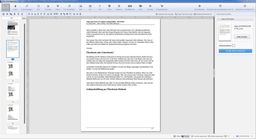 flip pdf professional review
