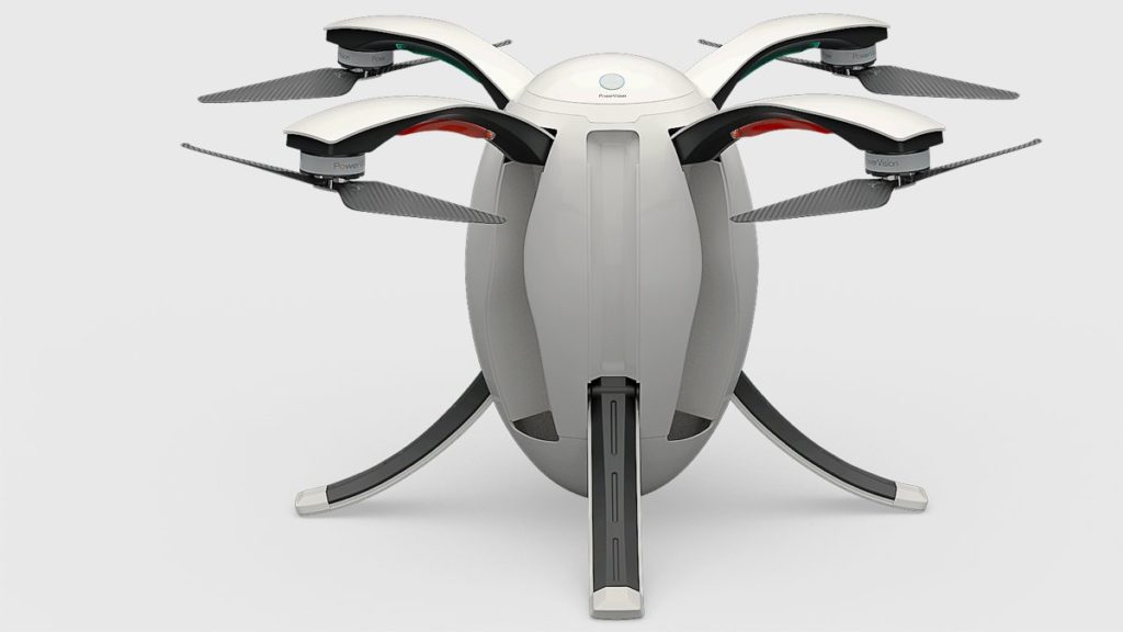 Power Egg Drohne Ausgeklappt