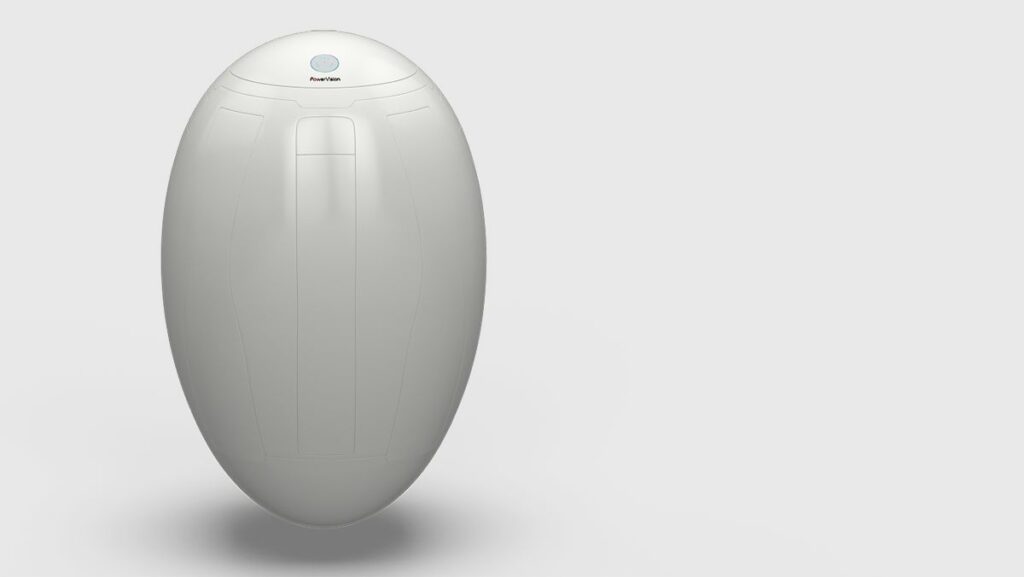 Power Egg Drohne zusammengeklappt