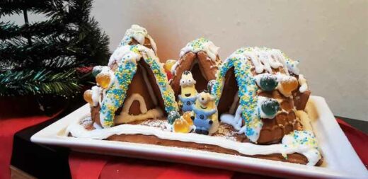 Minions Lebkuchendorf - fertig aufgebaut