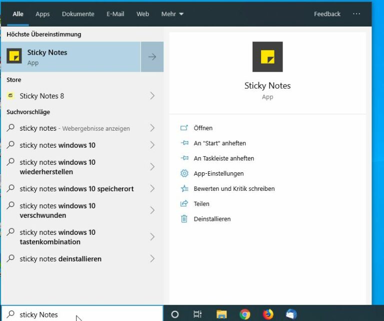 Windows 10 Notizen mit Sticky Notes » Addis Techblog