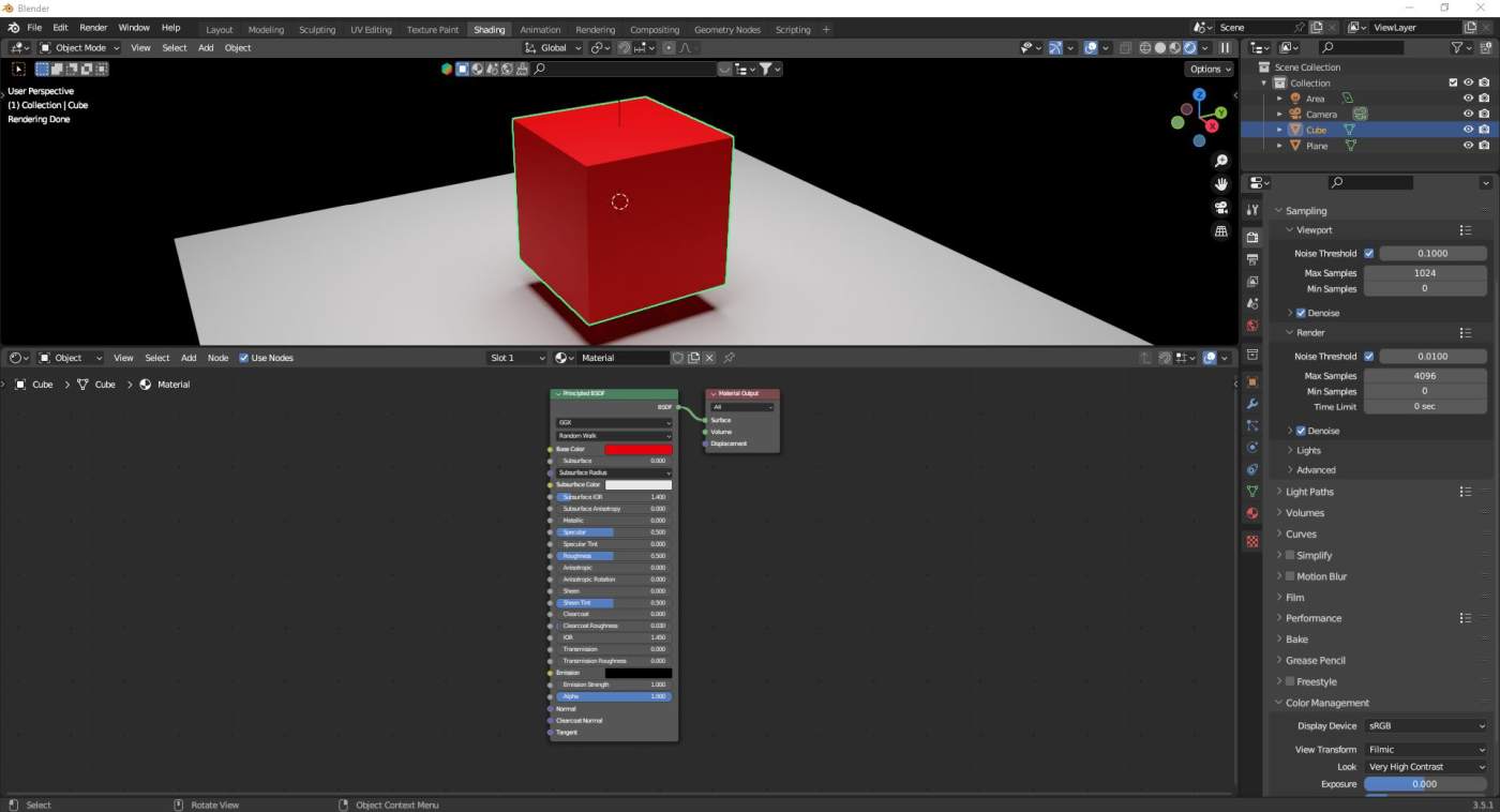 Blender's Principled BSDF Shader Realistische Materialien meistern