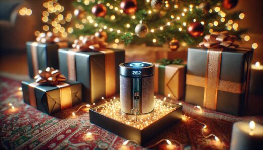 Technik als Geschenk verpacken