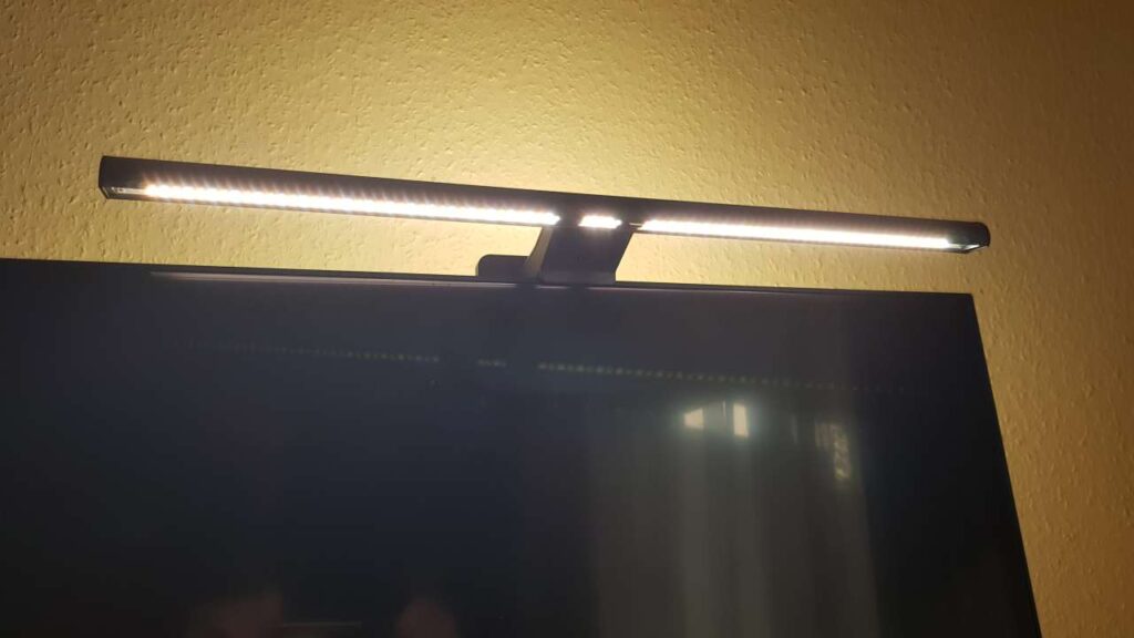 Licht der BenQ Halo 2 Screenbar