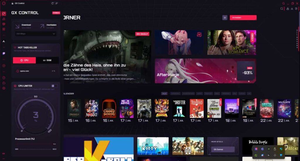 Opera GX Hot Tab Killer