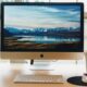 Mac auf dem Schreibtisch