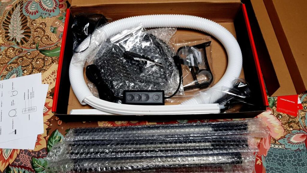 Switchbot RGBICWW Floor Lamp Einzelteile - Review und Test