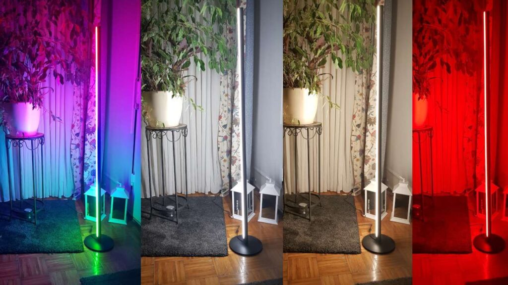 Switchbot RGBICWW Floor Lamp / Stehlampe Review und Test