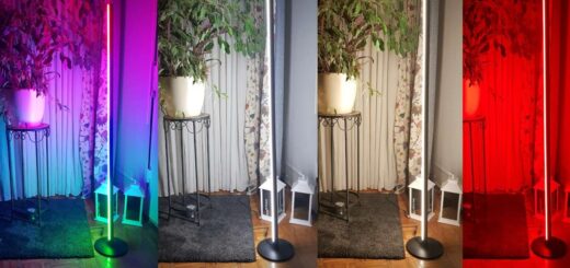 Switchbot RGBICWW Floor Lamp / Stehlampe Review und Test