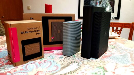 Der Speedport 7 mit Wifi Verstärker Plus im Review und Test auf Addis Techblog