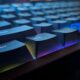 Gaming Tastatur in Nahaufnahme