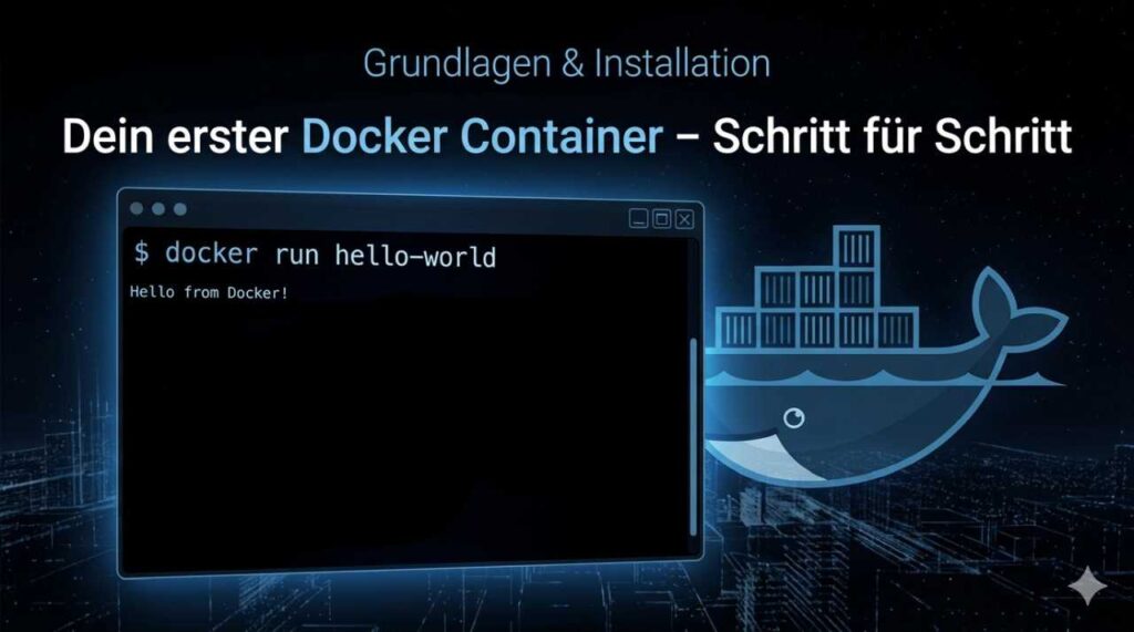 Docker Guide 2026 auf deutsch. Teil 1 Installation und Grundlagen