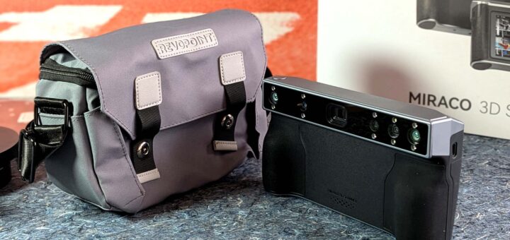 Revopoint Miraco Plus Review und Test - Unboxing - der 3D Scanner plus Tasche