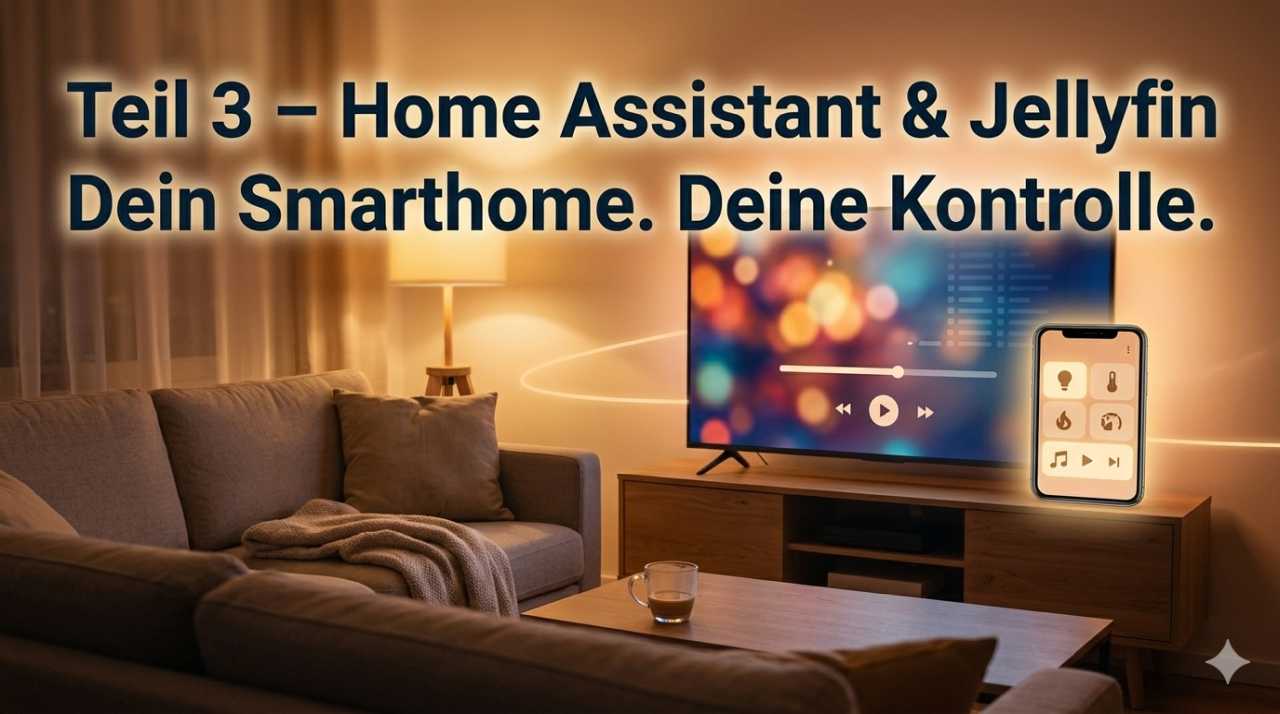 Docker Tutorial deutsch Teil III - Home Assistant und jellyfin
