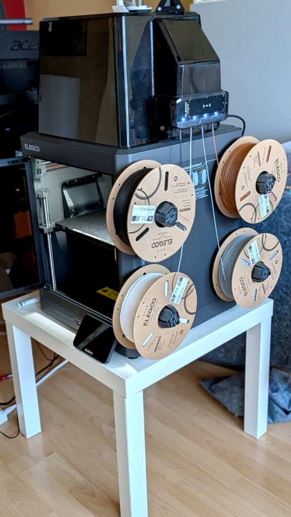 Das Multicolar Canvas System des Elegoo Centauri Carbon 2