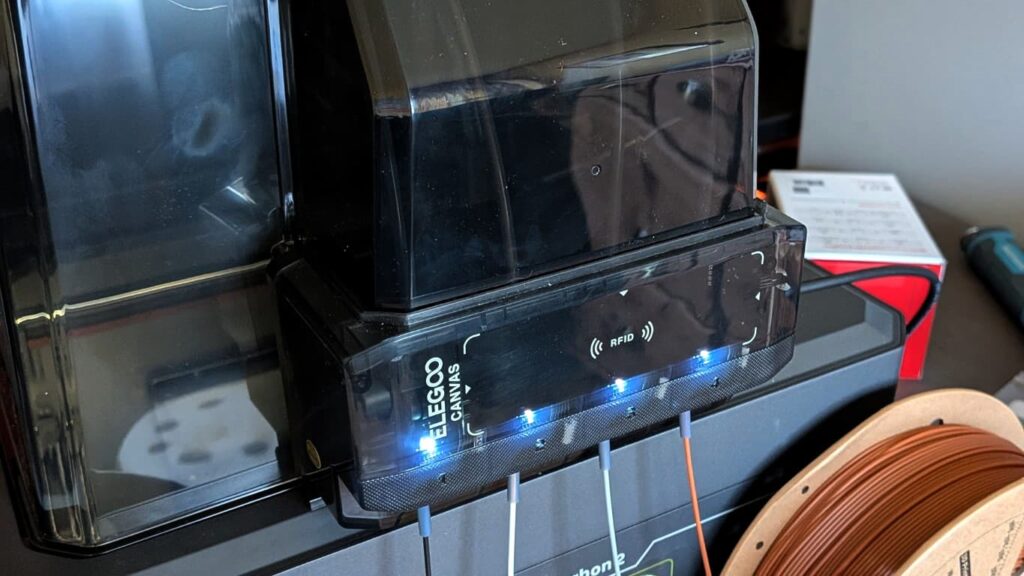 Canvas System des Elegoo Centauri Carbon 2 im Detail