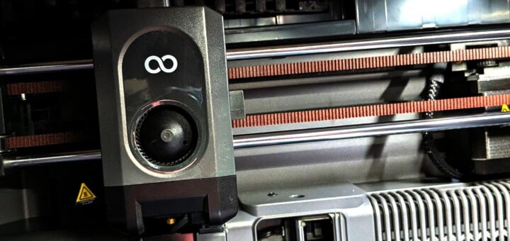 Druckkopf des Elegoo 3D Centauri Carbon 2 Druckers