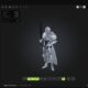 Armored Space Knight mit Meshy.ai erstellt