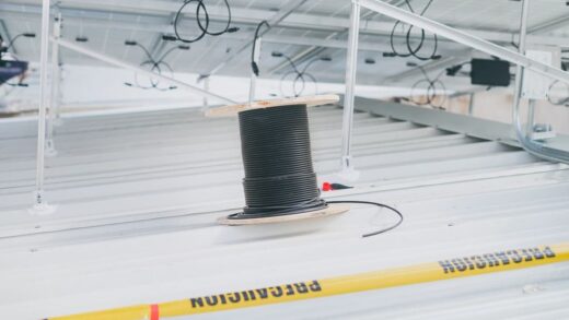 verschiedene Installationskabel Typen