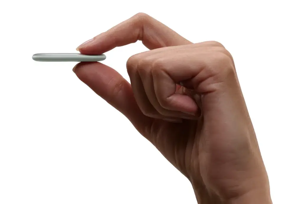 Der Pixel Tag ist Googles erster eigener Finder-Tag. Bild: Google